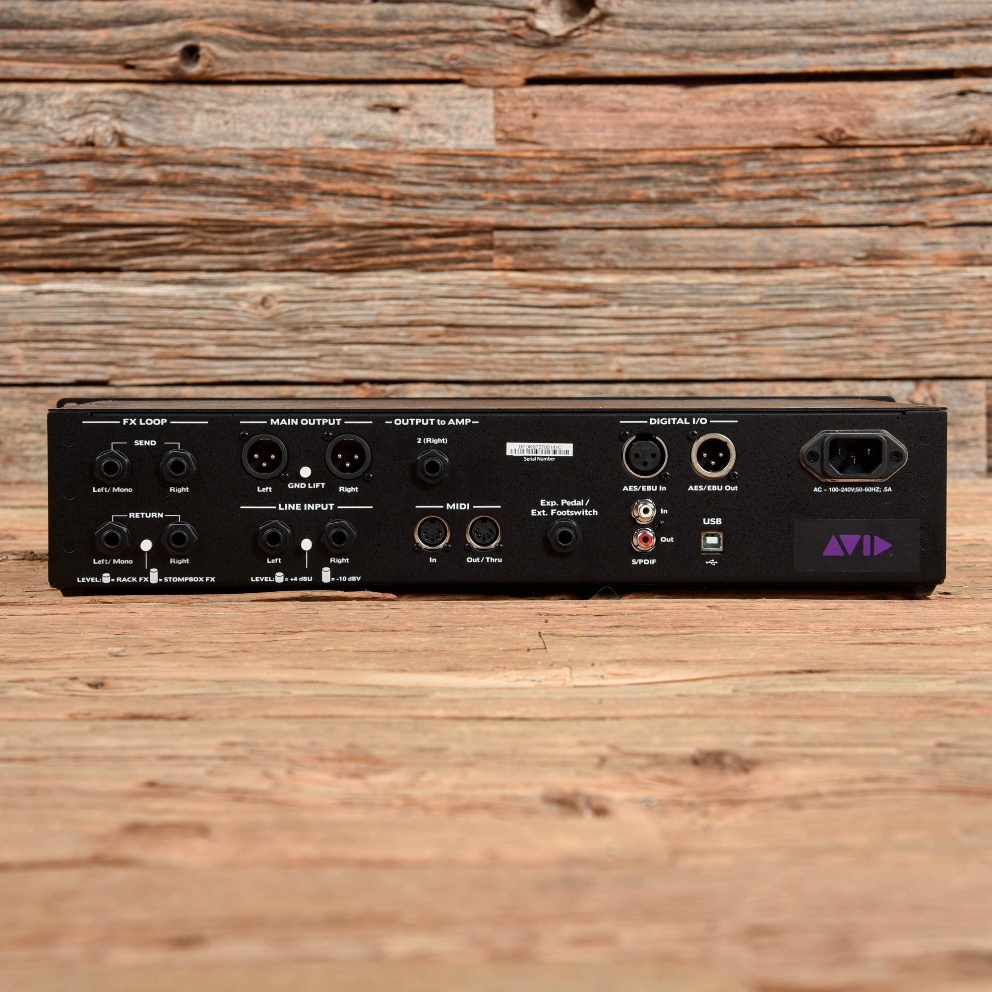 11 Rack Interafce Avid Eleven Rack Guitar Multi-Effects Processor and Pro Tools Interfac ...
