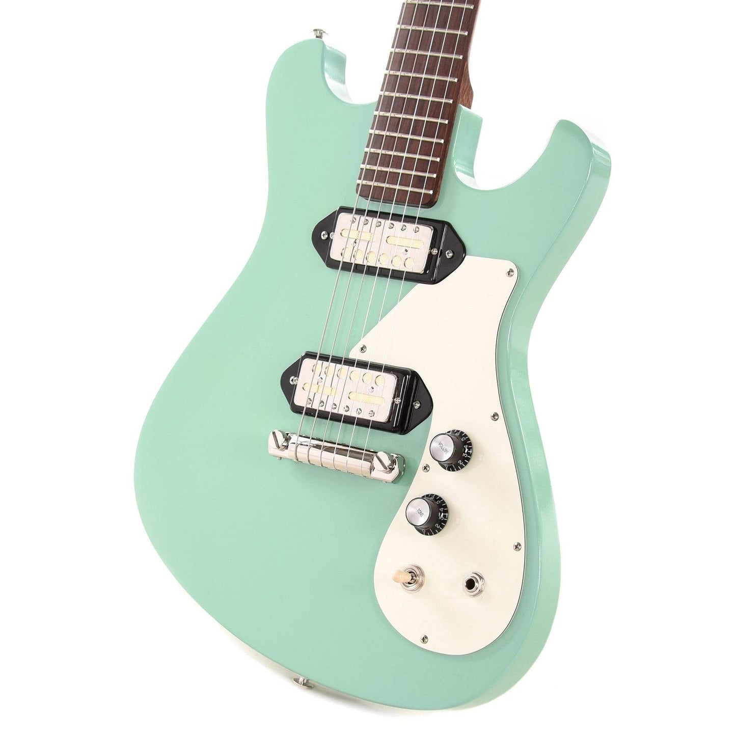 B.A. Ferguson Flyweight Shirley Surfside Blue w/Dual Lollar Goldfoils Electric Guitars / Solid Body