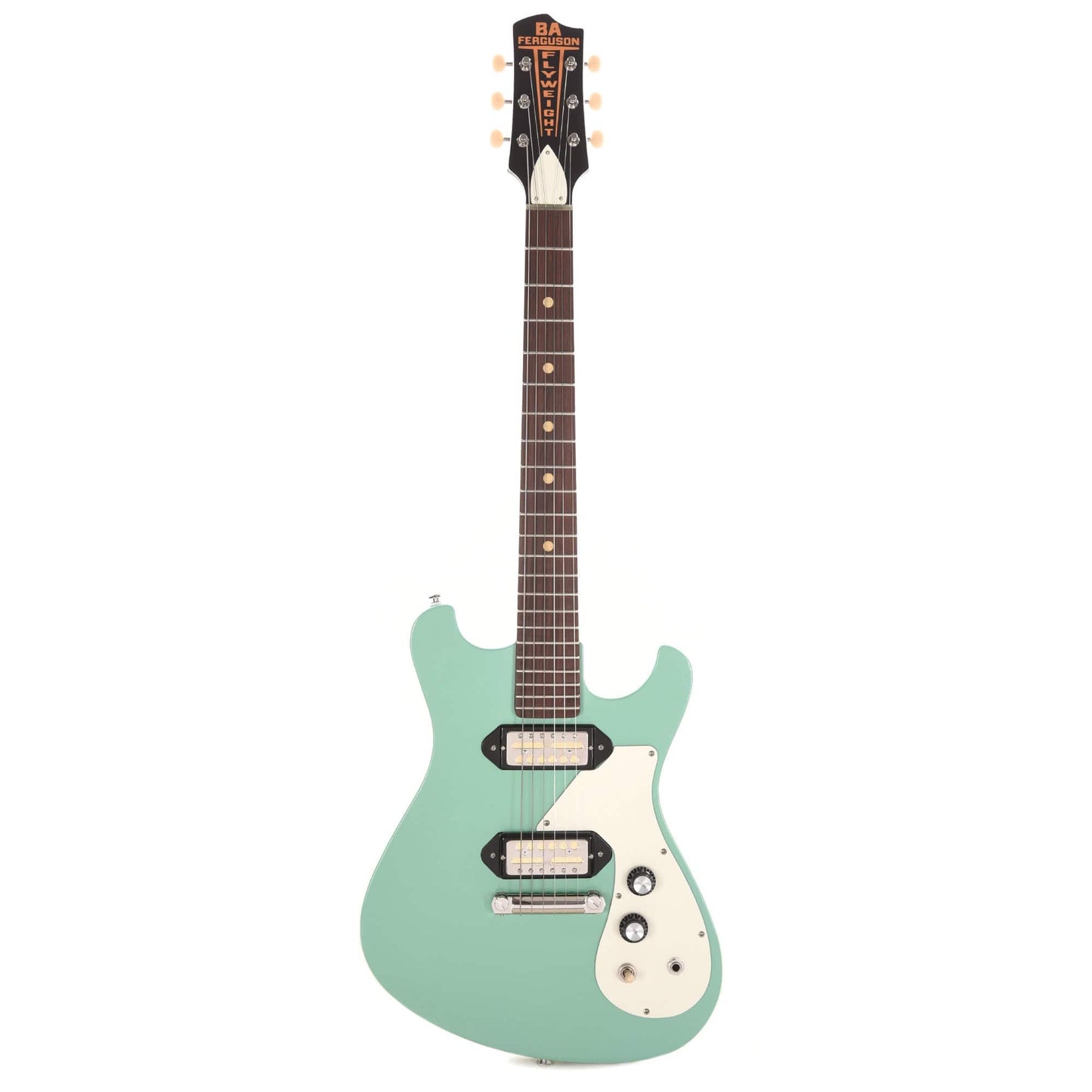 B.A. Ferguson Flyweight Shirley Surfside Blue w/Dual Lollar Goldfoils Electric Guitars / Solid Body