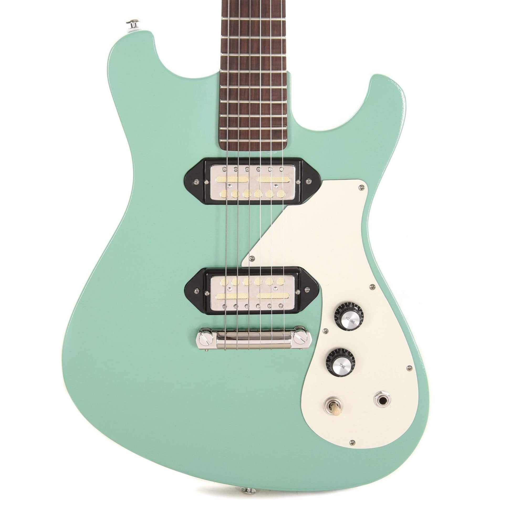 B.A. Ferguson Flyweight Shirley Surfside Blue w/Dual Lollar Goldfoils Electric Guitars / Solid Body