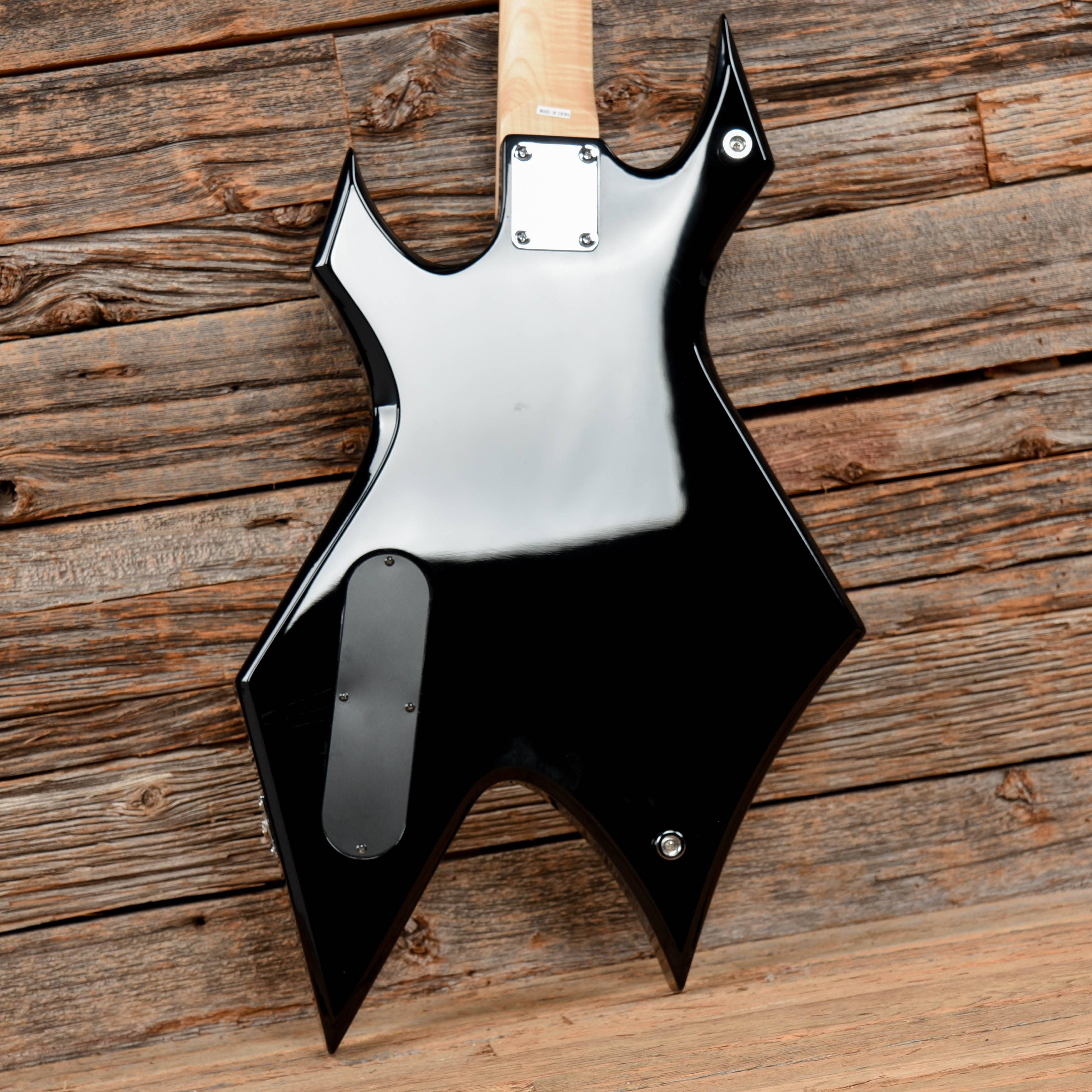 B.C. Rich Bronze Series Warlock Bass Black – Chicago Music Exchange