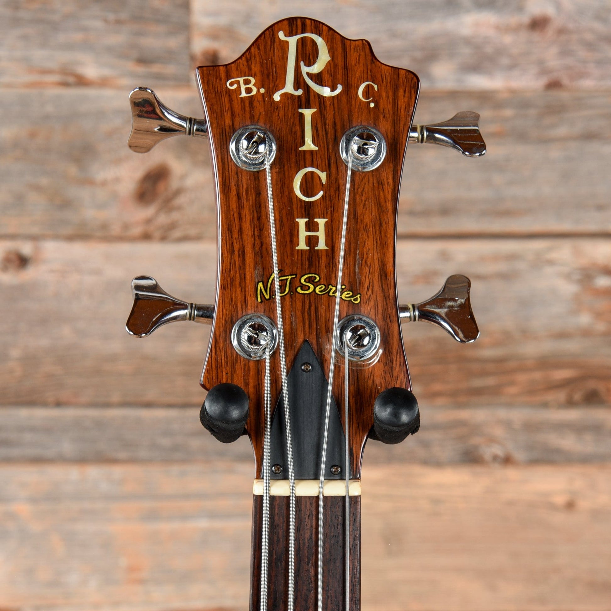 B.C. Rich NJ Series Mockingbird Bass Wine Red 1984 Bass Guitars / 4-String