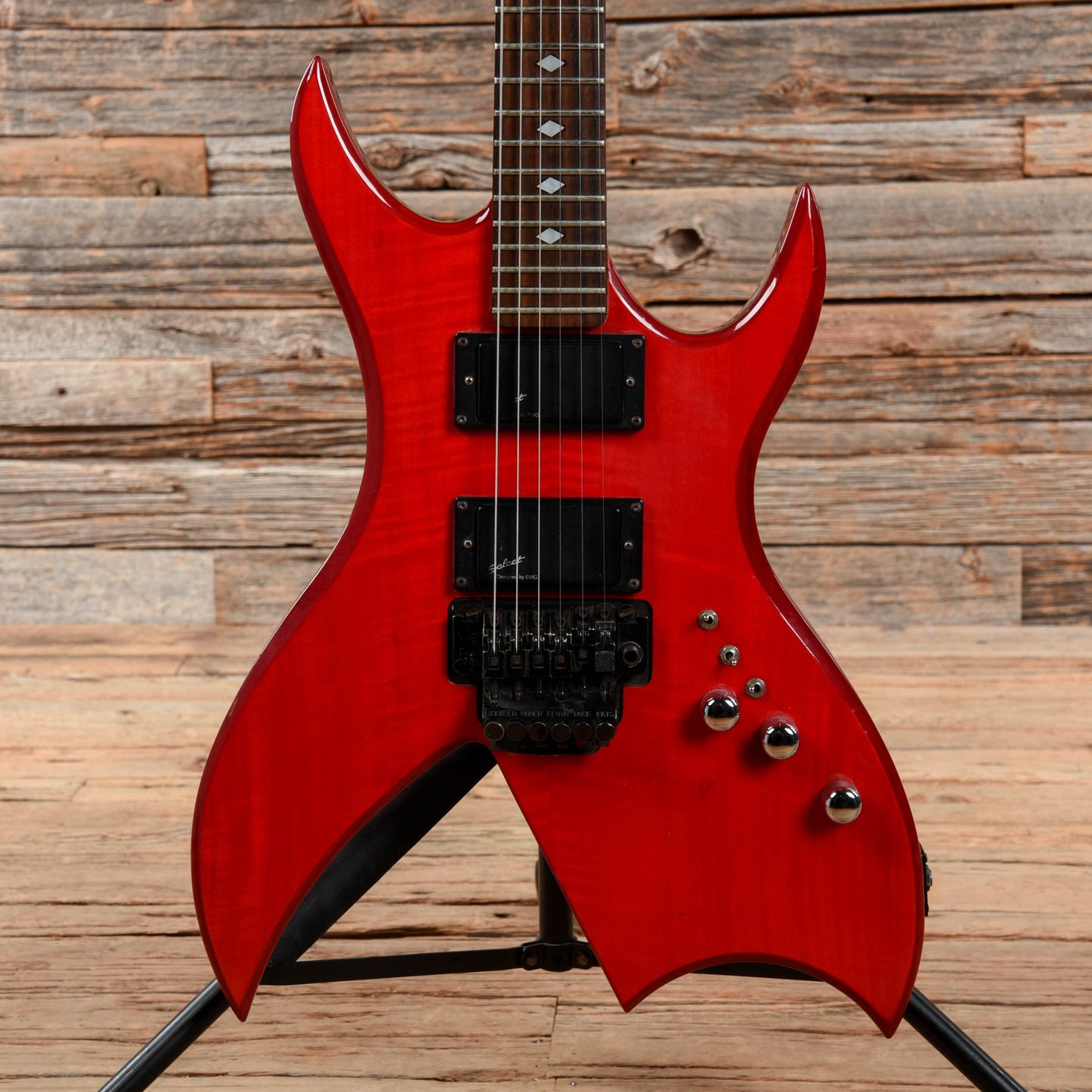 B.C. Rich Bich Red Electric Guitars / Solid Body