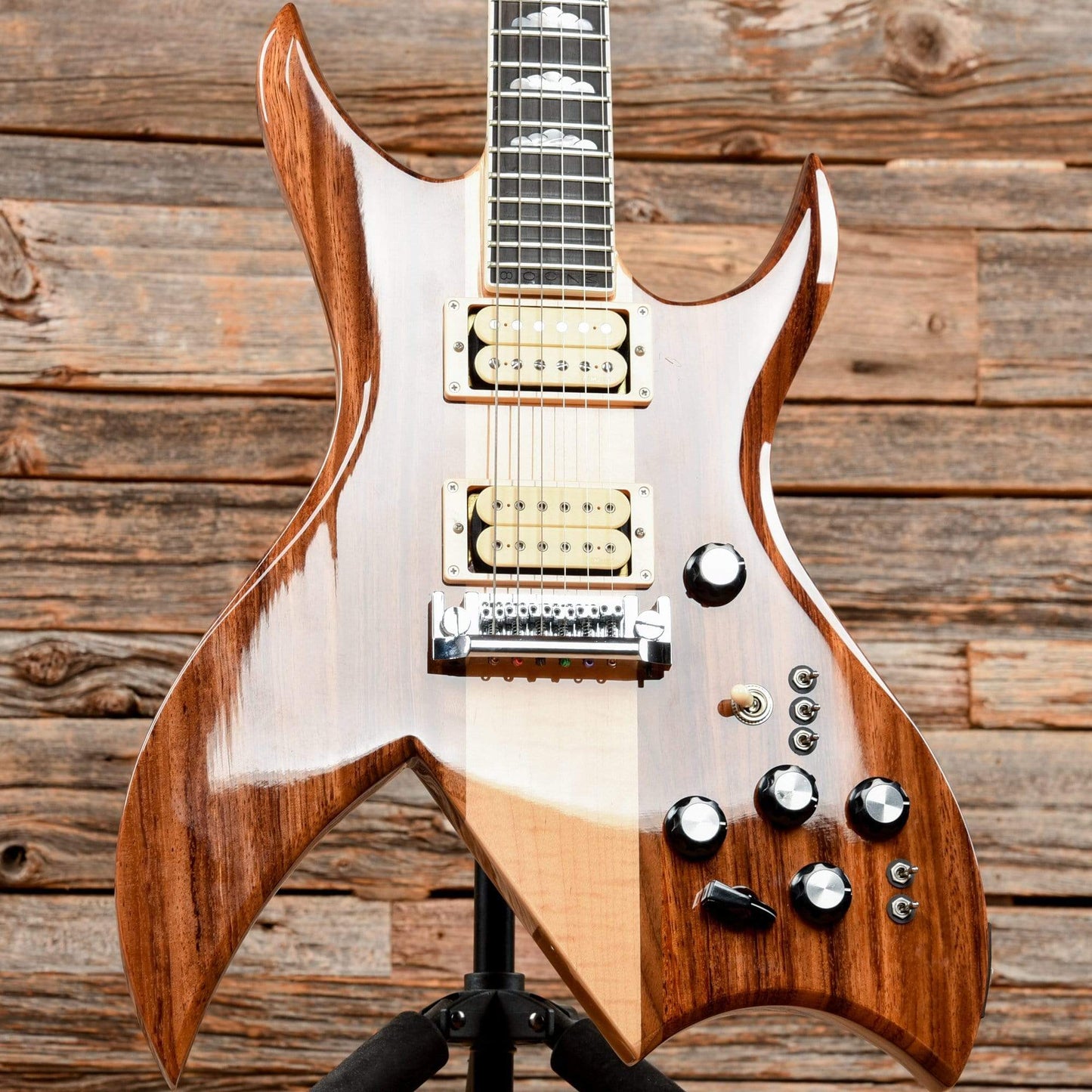 B.C. Rich Bich Supreme Koa Natural 2008 Electric Guitars / Solid Body