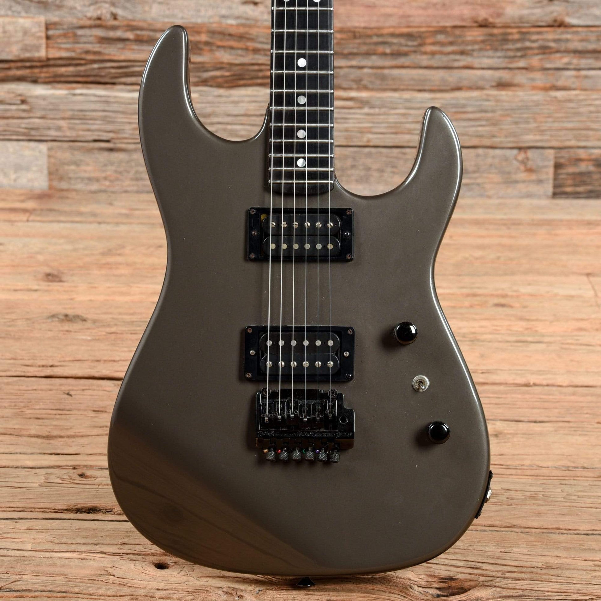 B.C. Rich Custom ST Black 1980s Electric Guitars / Solid Body