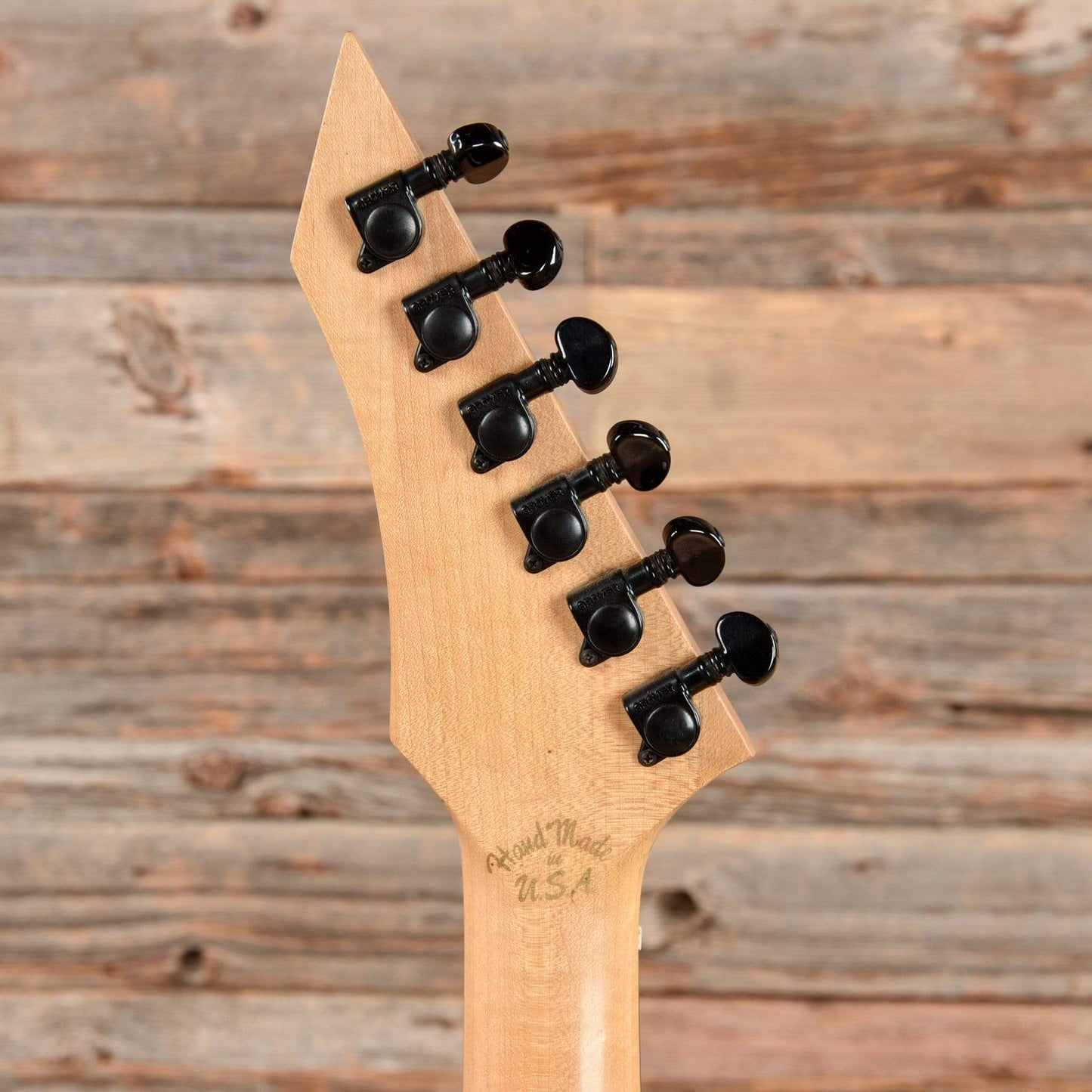 B.C. Rich Custom ST Black 1980s Electric Guitars / Solid Body