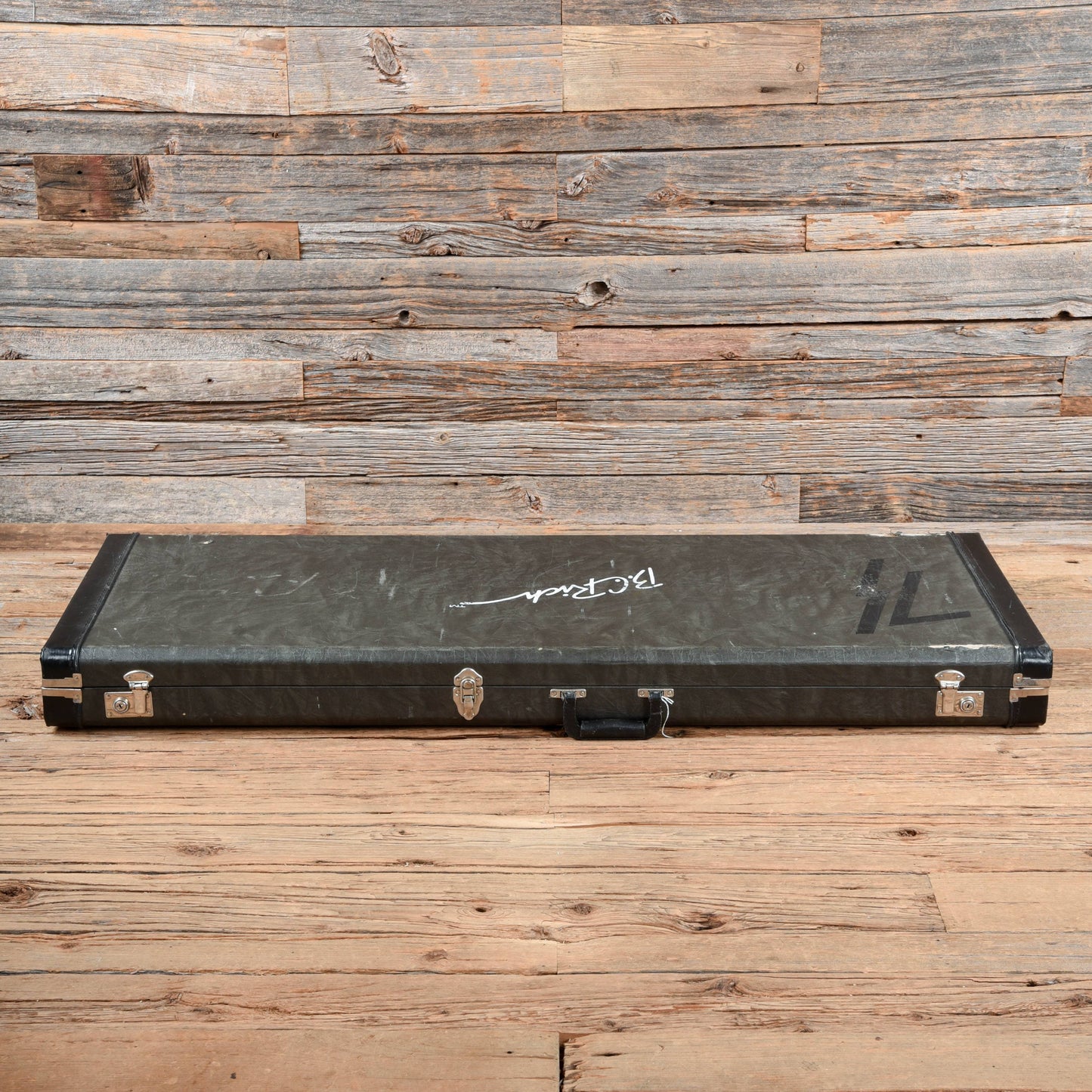 B.C. Rich JR-V Transparent Black Quilt 2004 Electric Guitars / Solid Body