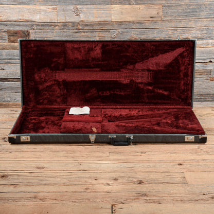 B.C. Rich JR-V Transparent Black Quilt 2004 Electric Guitars / Solid Body