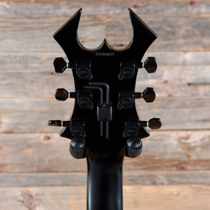 B.C. Rich JR-V Transparent Black Quilt 2004 Electric Guitars / Solid Body