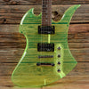 B.C. Rich Mockingbird Lucite Lucite Green Electric Guitars / Solid Body