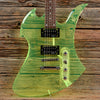 B.C. Rich Mockingbird Lucite Translucent Green Electric Guitars / Solid Body