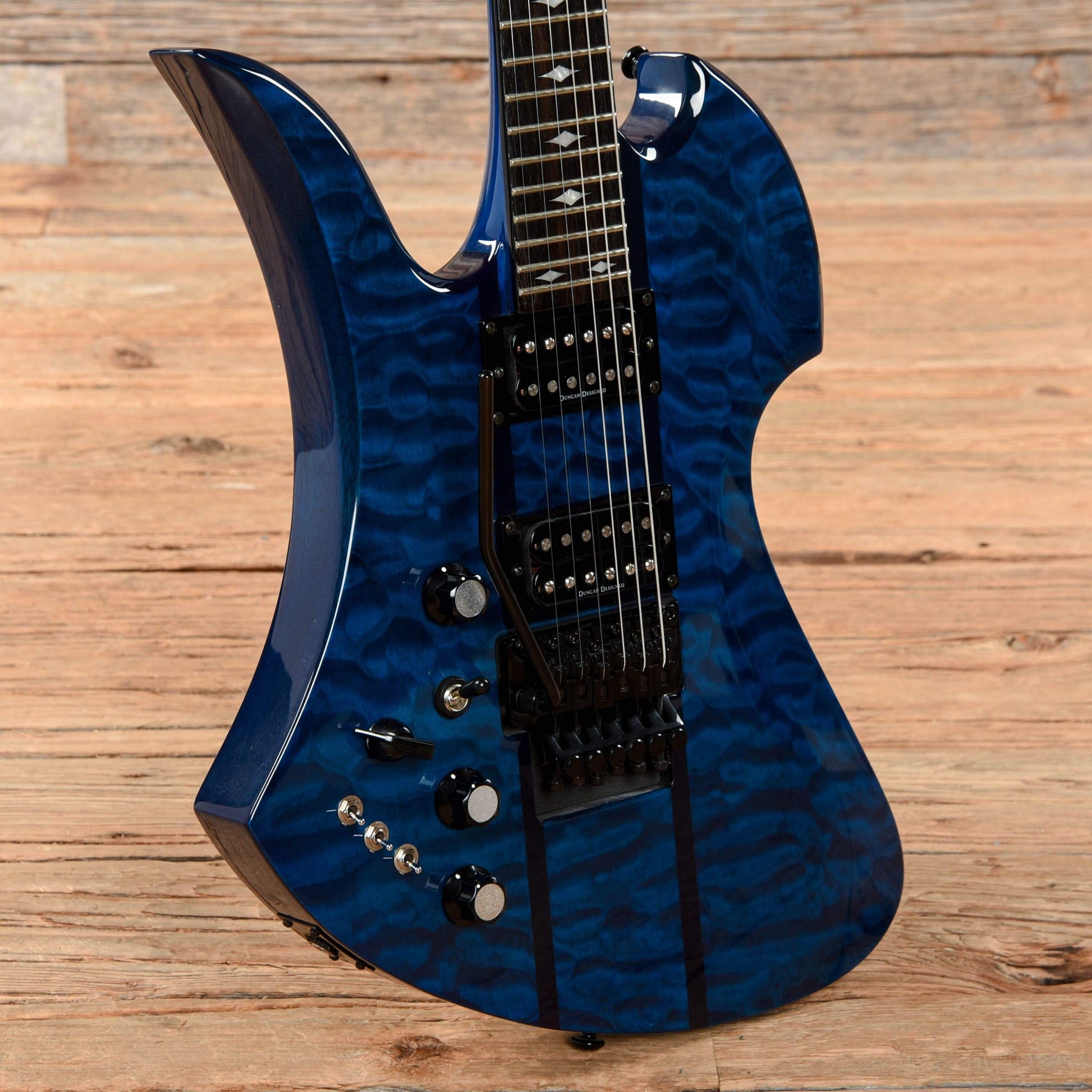 B.C. Rich Mockingbird ST Trans Blue 2013 Electric Guitars / Solid Body