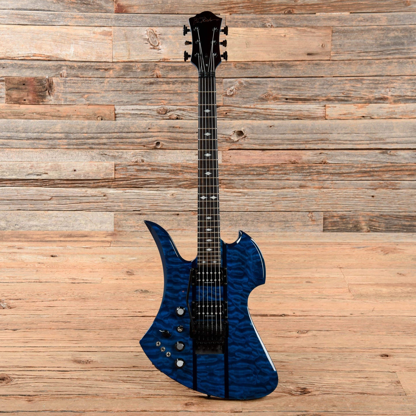 B.C. Rich Mockingbird ST Trans Blue 2013 Electric Guitars / Solid Body