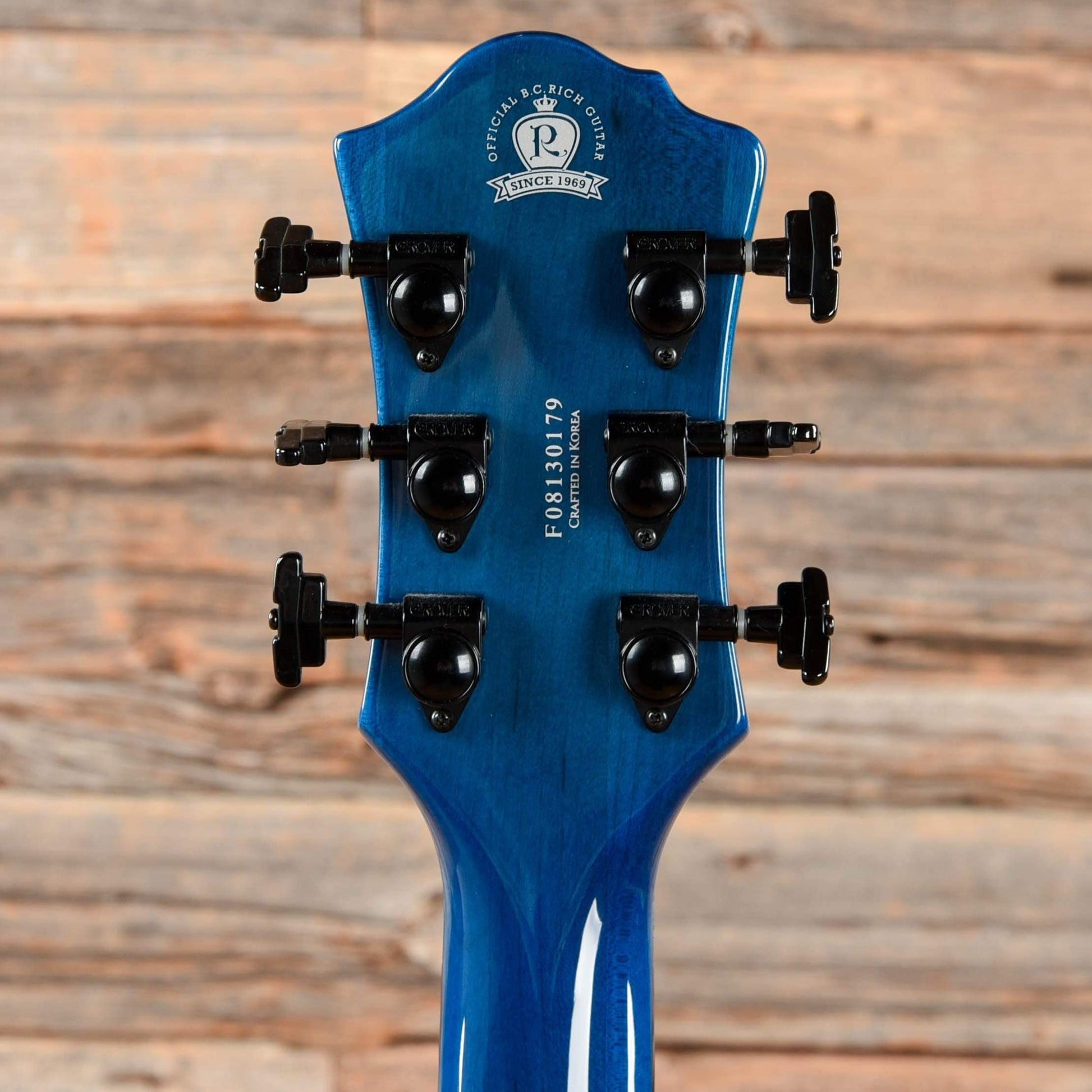 B.C. Rich Mockingbird ST Trans Blue 2013 Electric Guitars / Solid Body