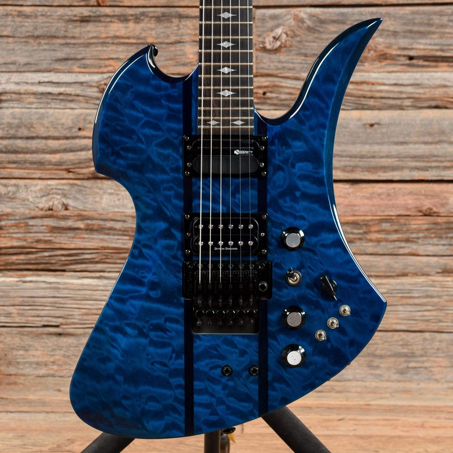 B.C. Rich Mockingbird ST Transparent Blue 2008 Electric Guitars / Solid Body