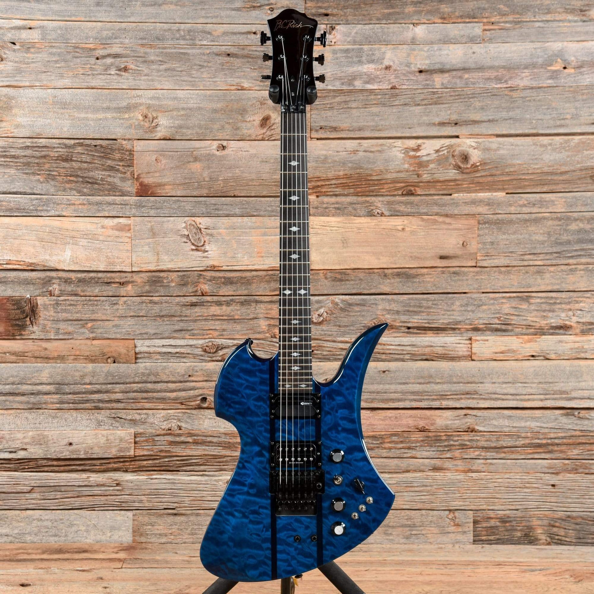 B.C. Rich Mockingbird ST Transparent Blue 2008 Electric Guitars / Solid Body