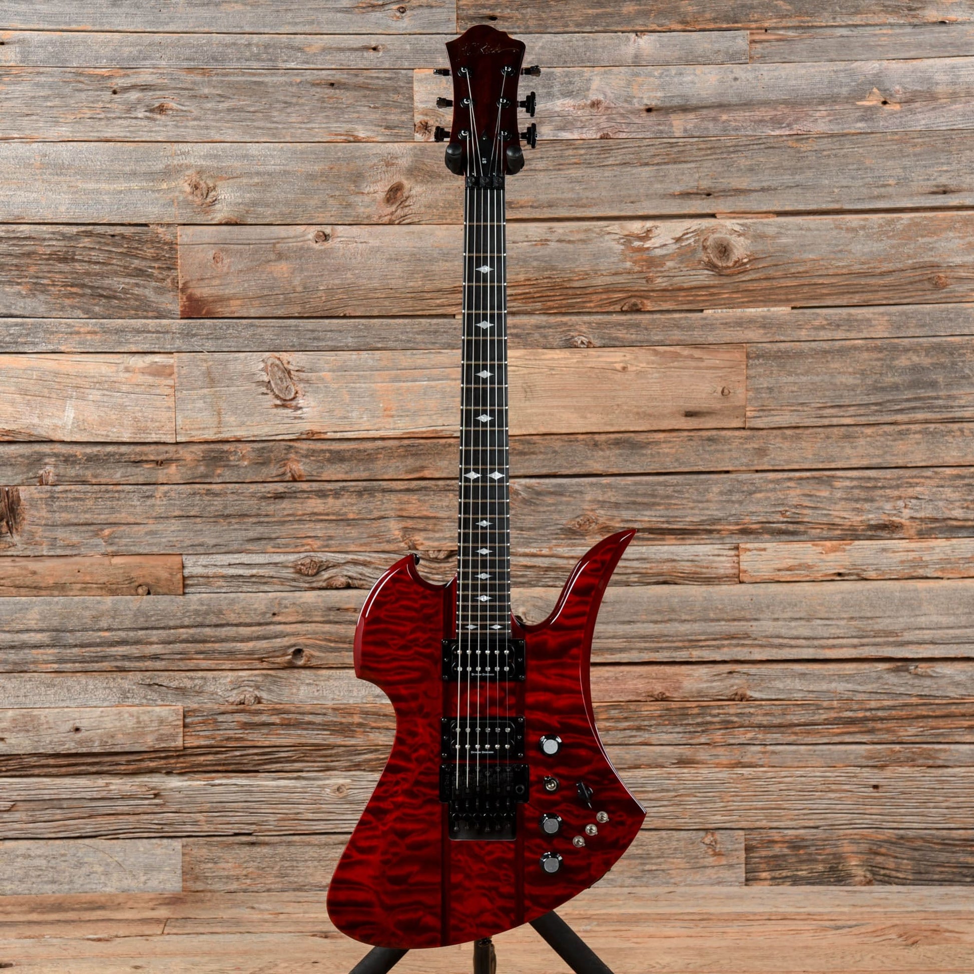 B.C. Rich Mockingbird ST Transparent Red 2012 Electric Guitars / Solid Body