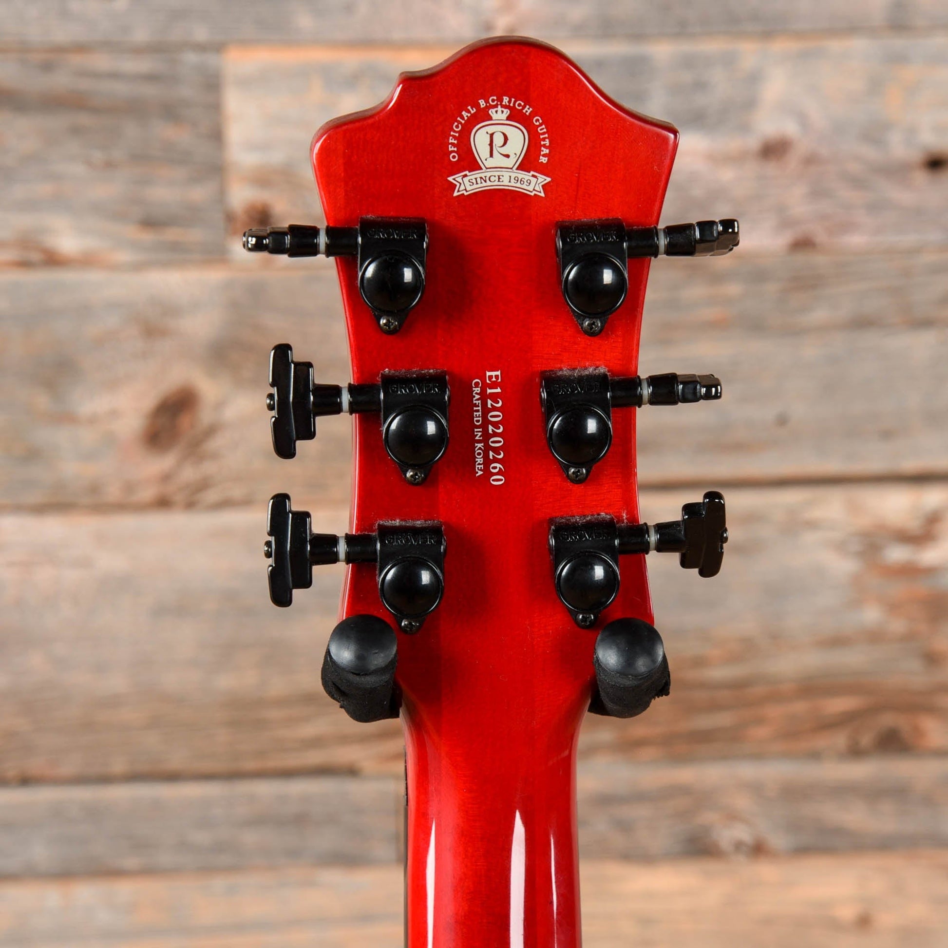 B.C. Rich Mockingbird ST Transparent Red 2012 Electric Guitars / Solid Body