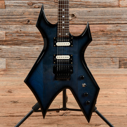 B.C. Rich NJ Series Warlock Blue Burst 2000 Electric Guitars / Solid Body