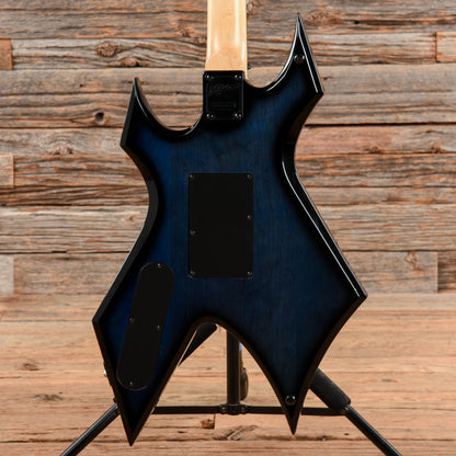 B.C. Rich NJ Series Warlock Blue Burst 2000 Electric Guitars / Solid Body