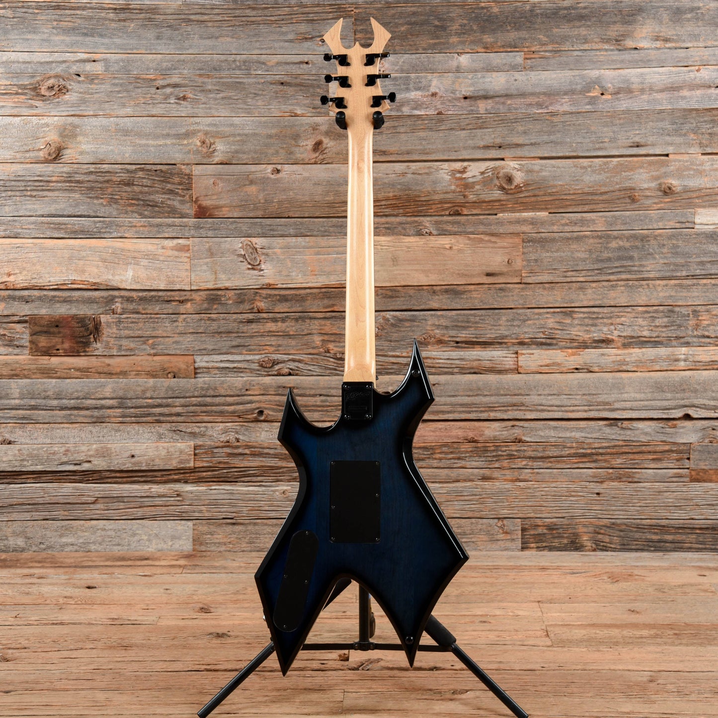 B.C. Rich NJ Series Warlock Blue Burst 2000 Electric Guitars / Solid Body