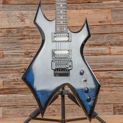 B.C. Rich NJ Series Warlock Blue Burst 2000 Electric Guitars / Solid Body