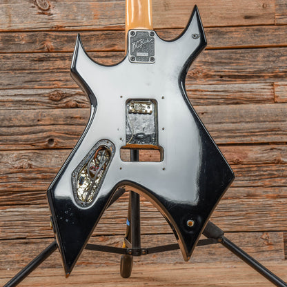 B.C. Rich Platinum Series Warlock Black Electric Guitars / Solid Body