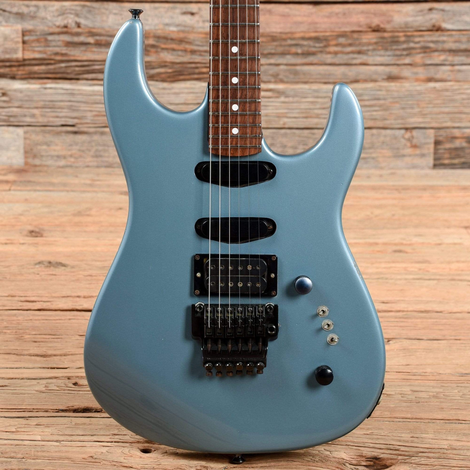 B.C. Rich ST-III Blue 1986 Electric Guitars / Solid Body