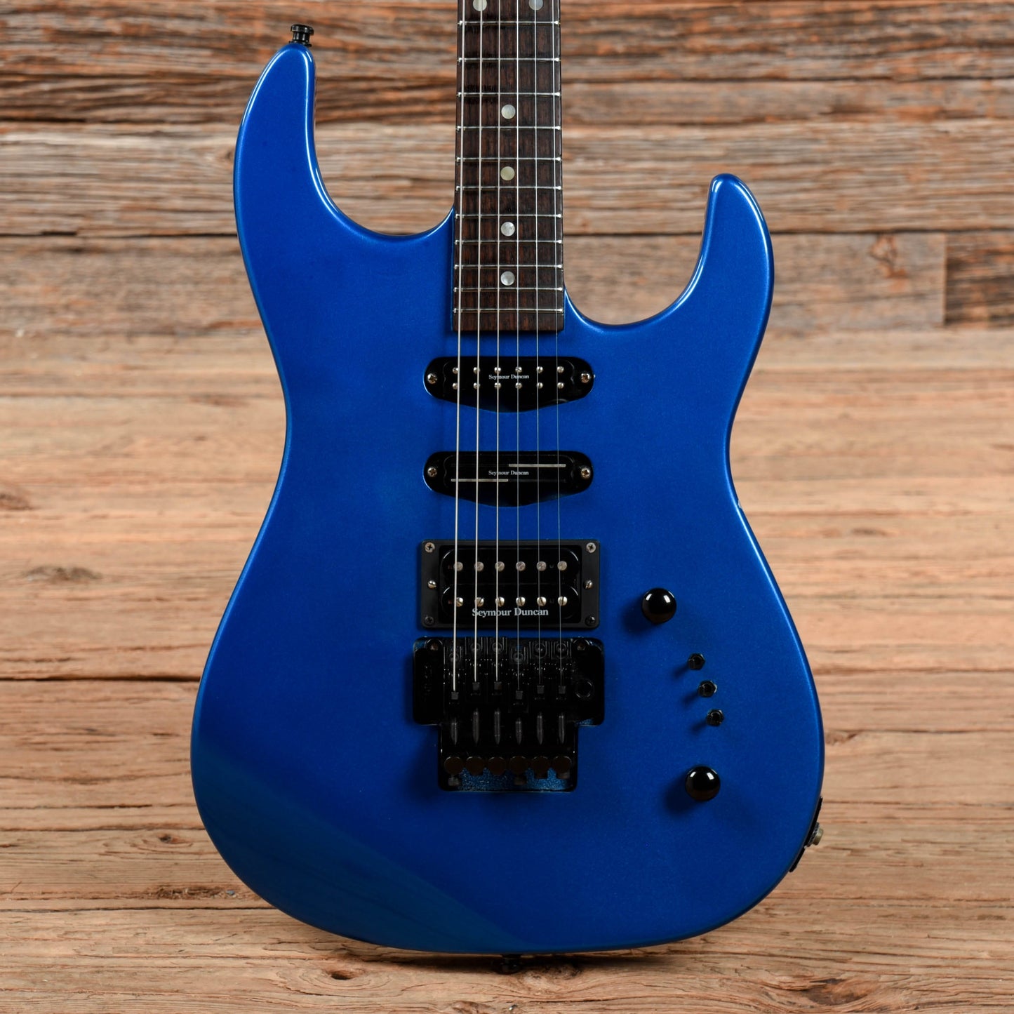 B.C. Rich ST-III Metallic Blue 1990 Electric Guitars / Solid Body