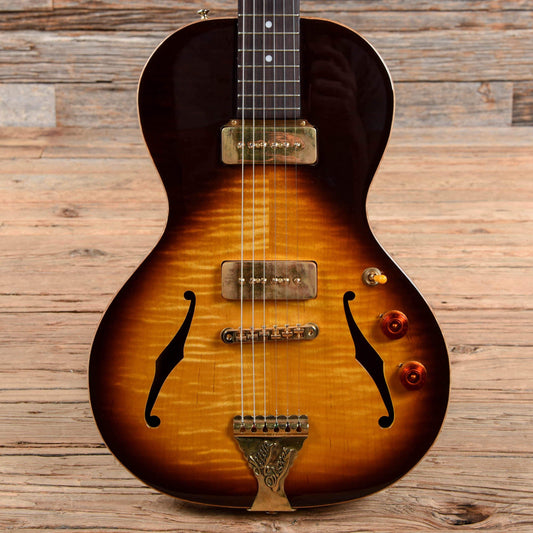 B&G Little Sister Crossroads Non-Cutaway Sunburst 2016 Electric Guitars / Solid Body