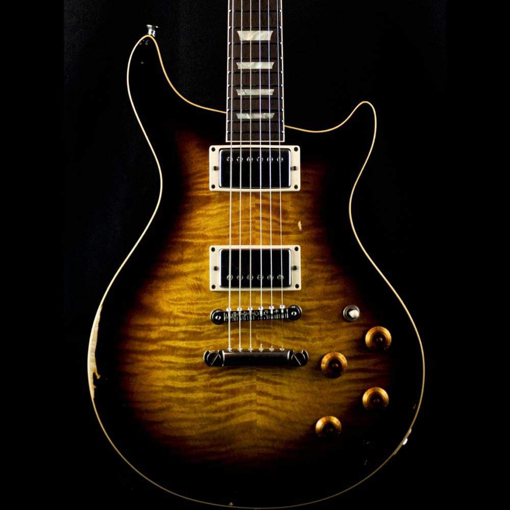 B3 SL 59 1-Piece Mahogany/Eastern Flame Maple Brockburst (BGS 2021)