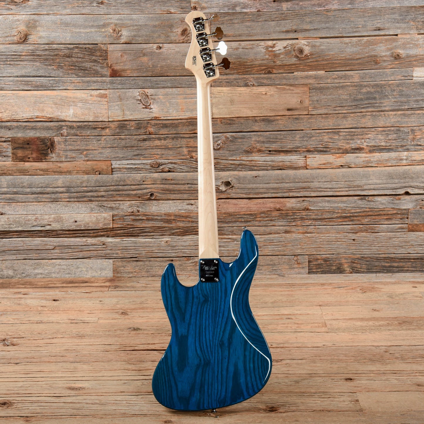 Bacchus Woodline Handmade Blue Bass Guitars / 4-String