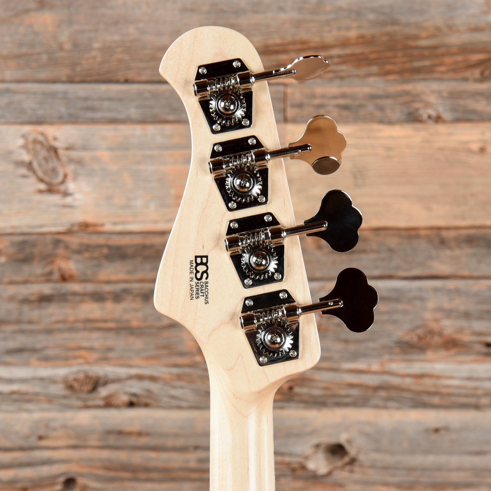 Bacchus Woodline Handmade Blue Bass Guitars / 4-String