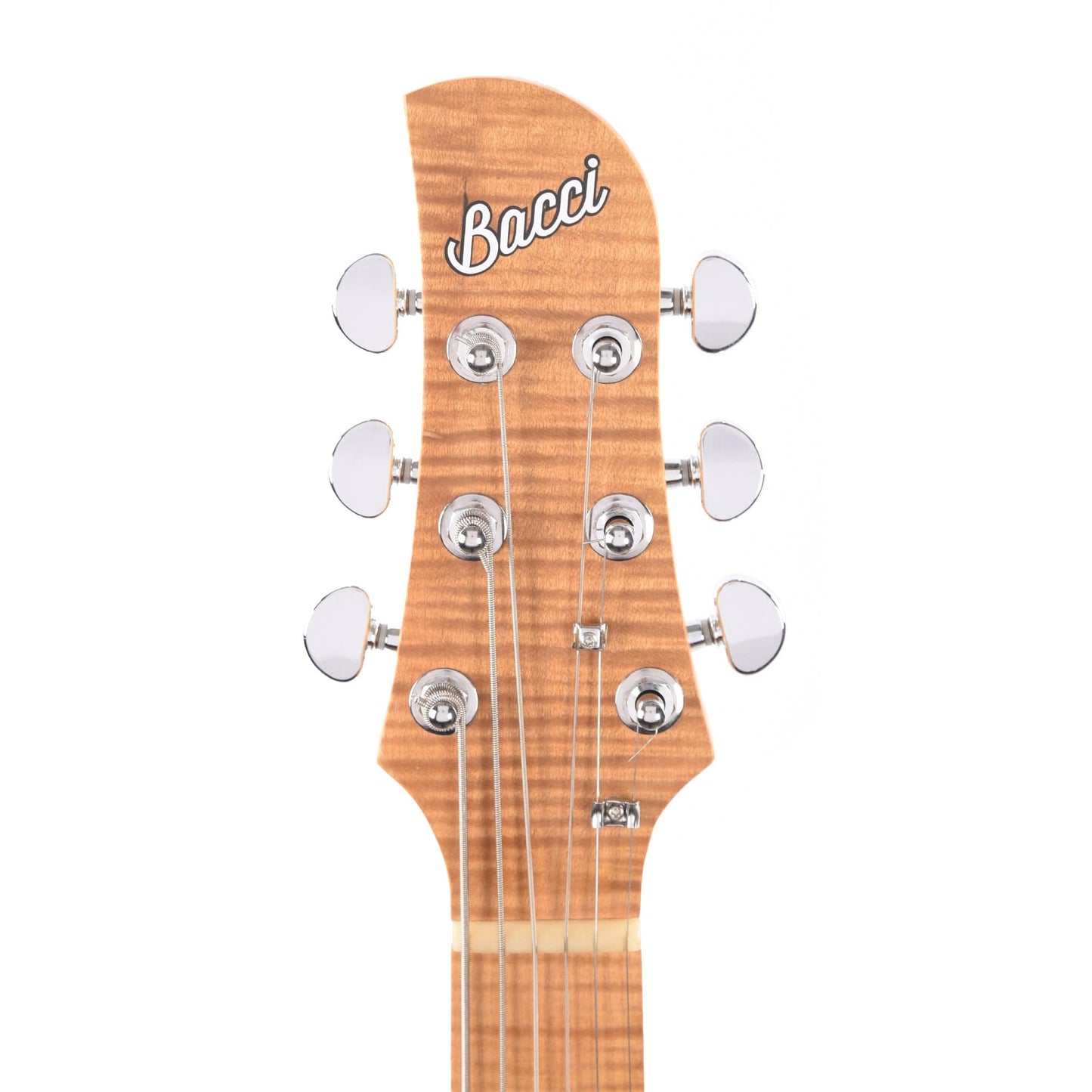 Bacci Dual-Output Baritone Pearl Celestial Blue w/Figured Maple Neck Electric Guitars / Baritone