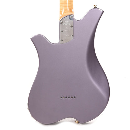 Bacci Leonardo Funk Machine Dual Output Baritone Lavender Flakes Electric Guitars / Baritone