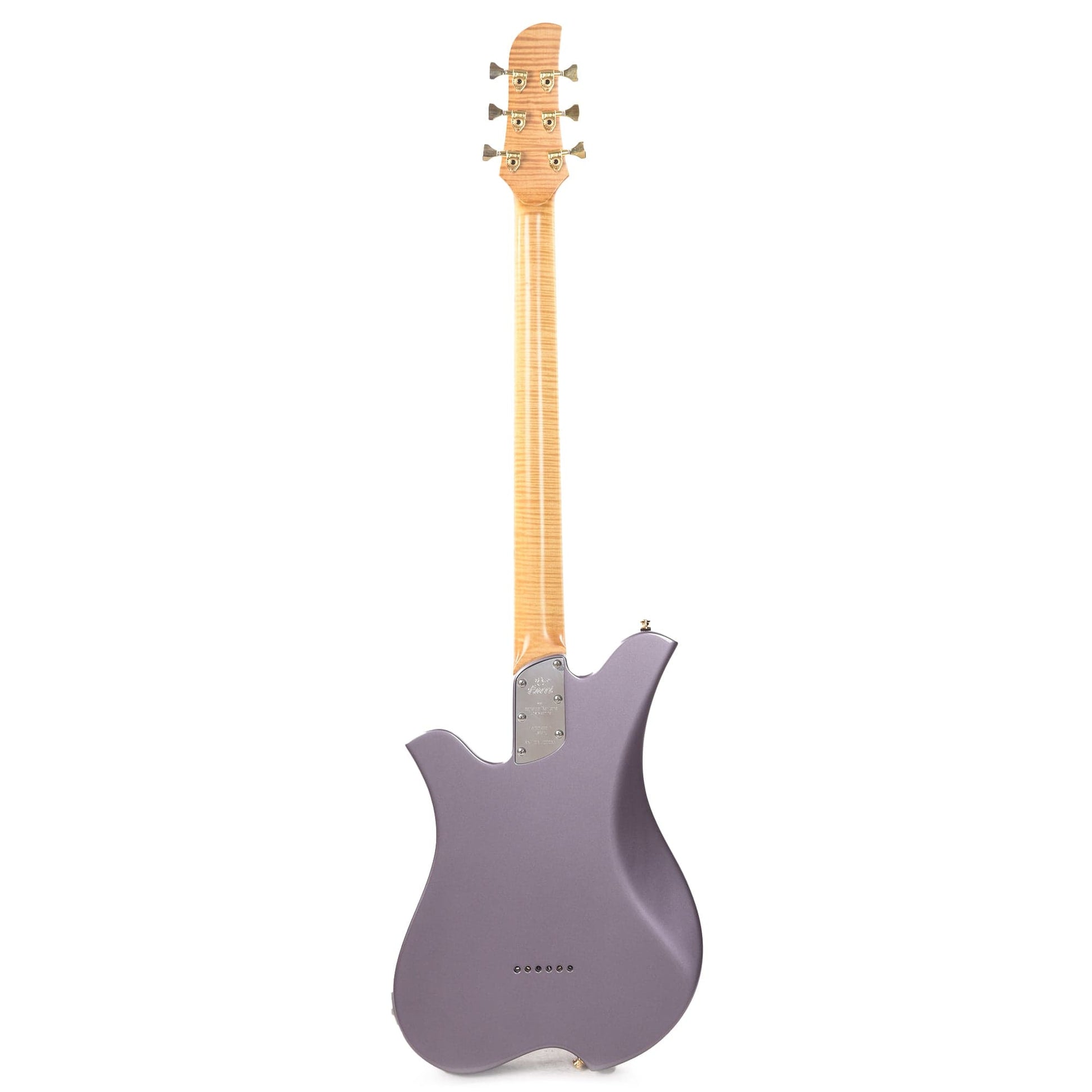 Bacci Leonardo Funk Machine Dual Output Baritone Lavender Flakes Electric Guitars / Baritone