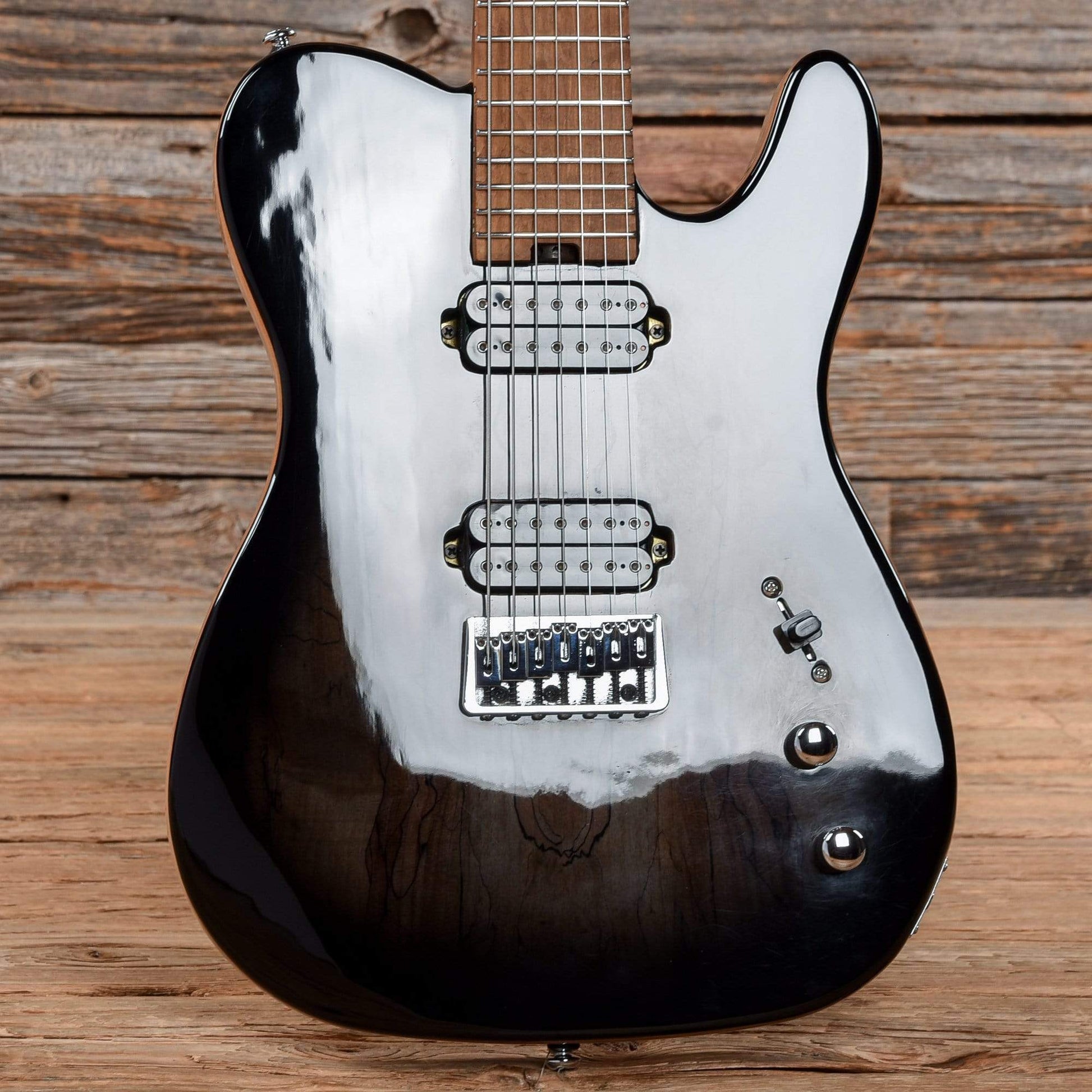 Balaguer Woodman Select Custom 7 Black Burst 2017 Electric Guitars / Solid Body