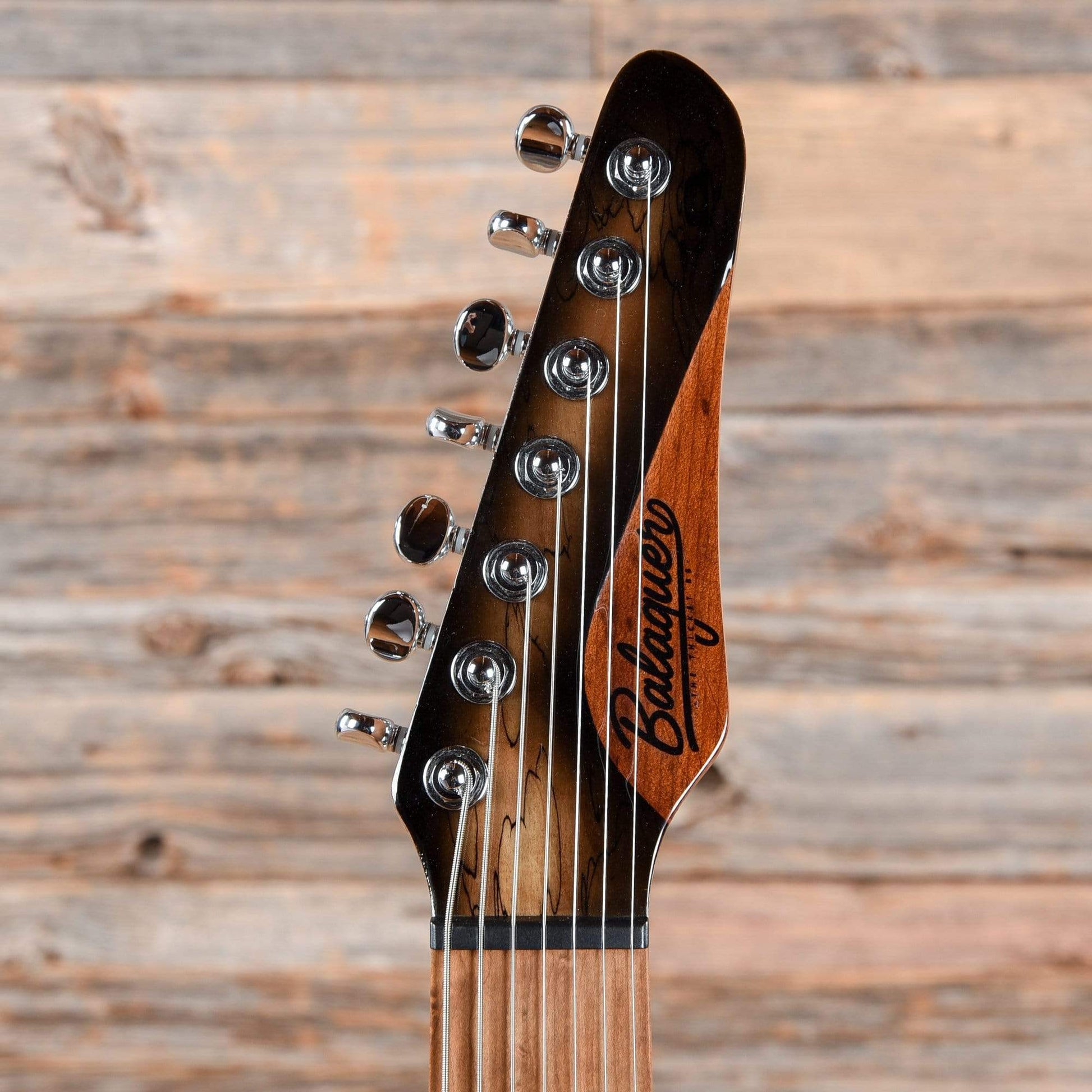 Balaguer Woodman Select Custom 7 Black Burst 2017 Electric Guitars / Solid Body