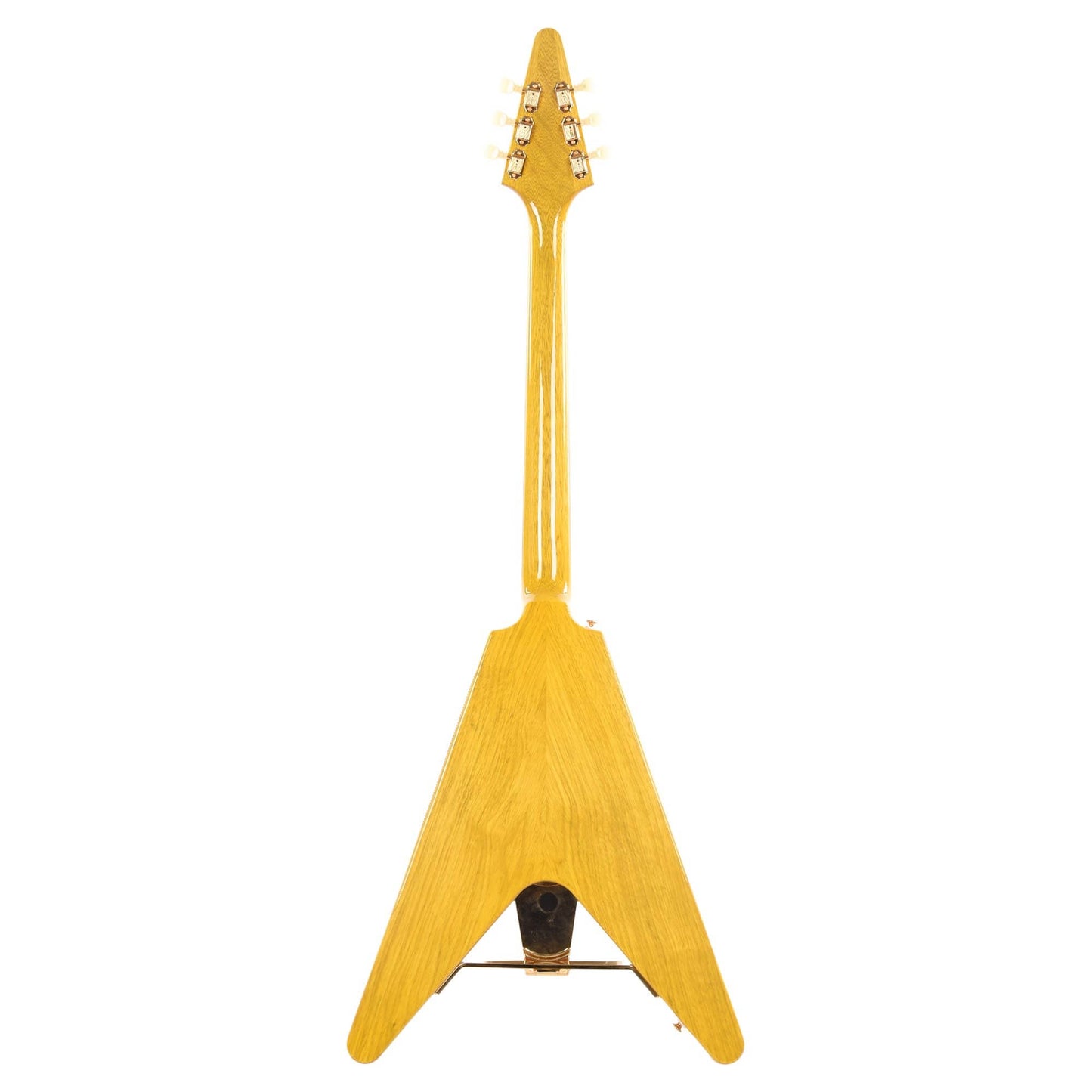 Banker Custom 58 Spec V Korina Natural Lightly Aged Brazilian Rosewood Fingerboard w/Bigsby & OX4 PAF Pickups Electric Guitars / Solid Body
