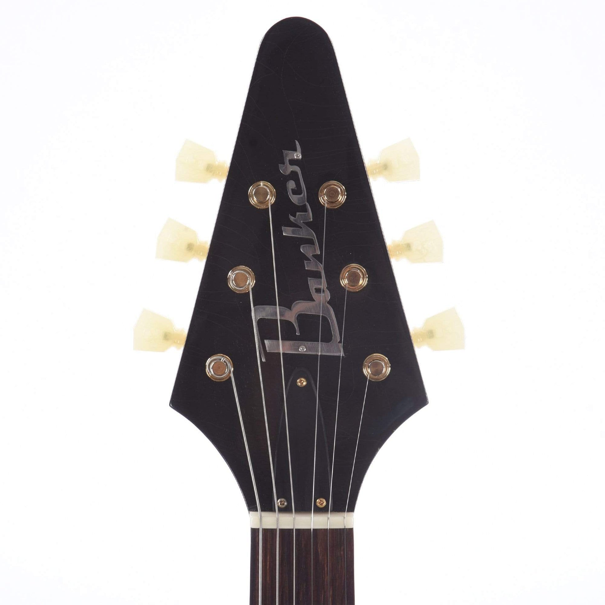 Banker Custom 58 Spec V Korina Natural Lightly Aged Brazilian Rosewood Fingerboard w/OX4 PAF Pickups Electric Guitars / Solid Body