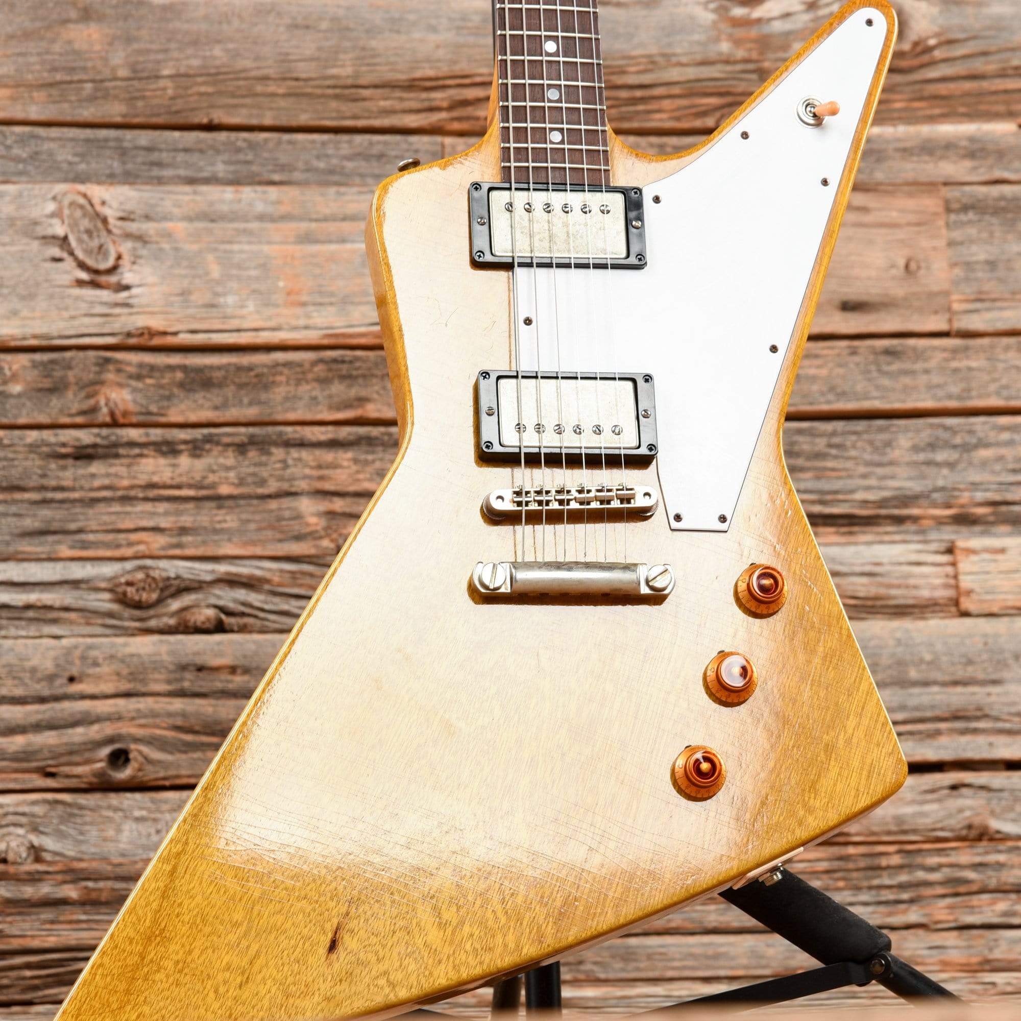 Banker Custom Guitars Custom 58 Spec Excalibur Korina Natural Lightly Aged 2019 Electric Guitars / Solid Body