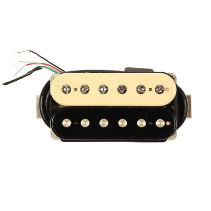 Bare Knuckle Black Dog Humbucker Bridge Pickup 50mm 4-Conductor Short Leg Zebra Parts / Guitar Pickups