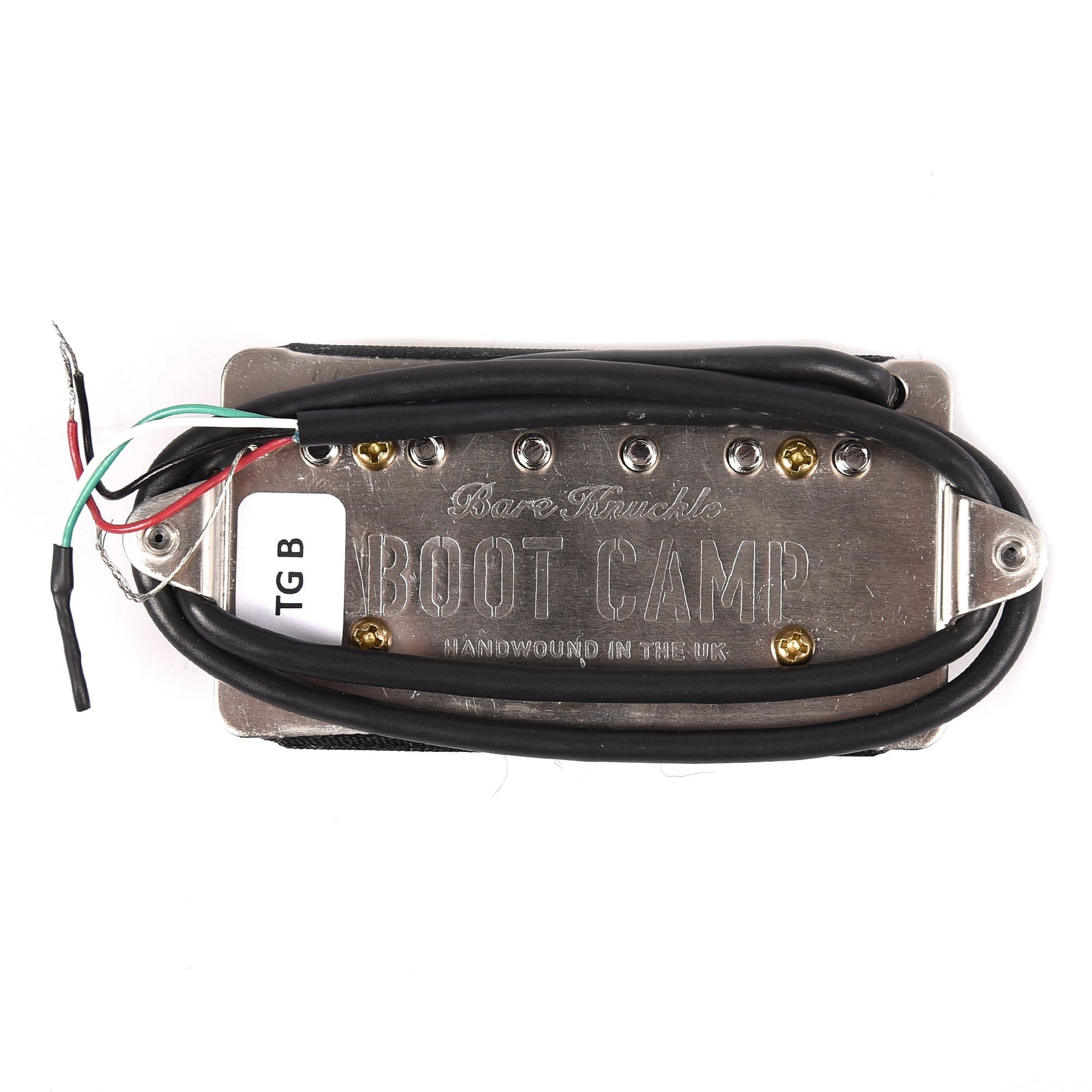 Bare Knuckle Bootcamp Humbucker True Grit Bridge 6-String 50mm Zebra Parts / Guitar Pickups