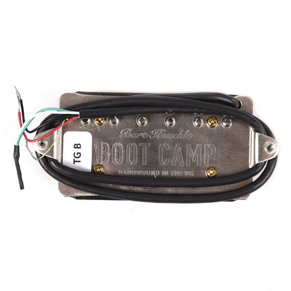 Bare Knuckle Bootcamp Humbucker True Grit Bridge 6-String 50mm Zebra Parts / Guitar Pickups