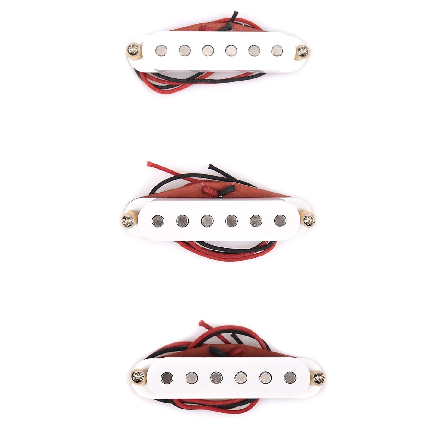 Bare Knuckle Bootcamp Strat Brute Force Pickup Set White Parts / Guitar Pickups