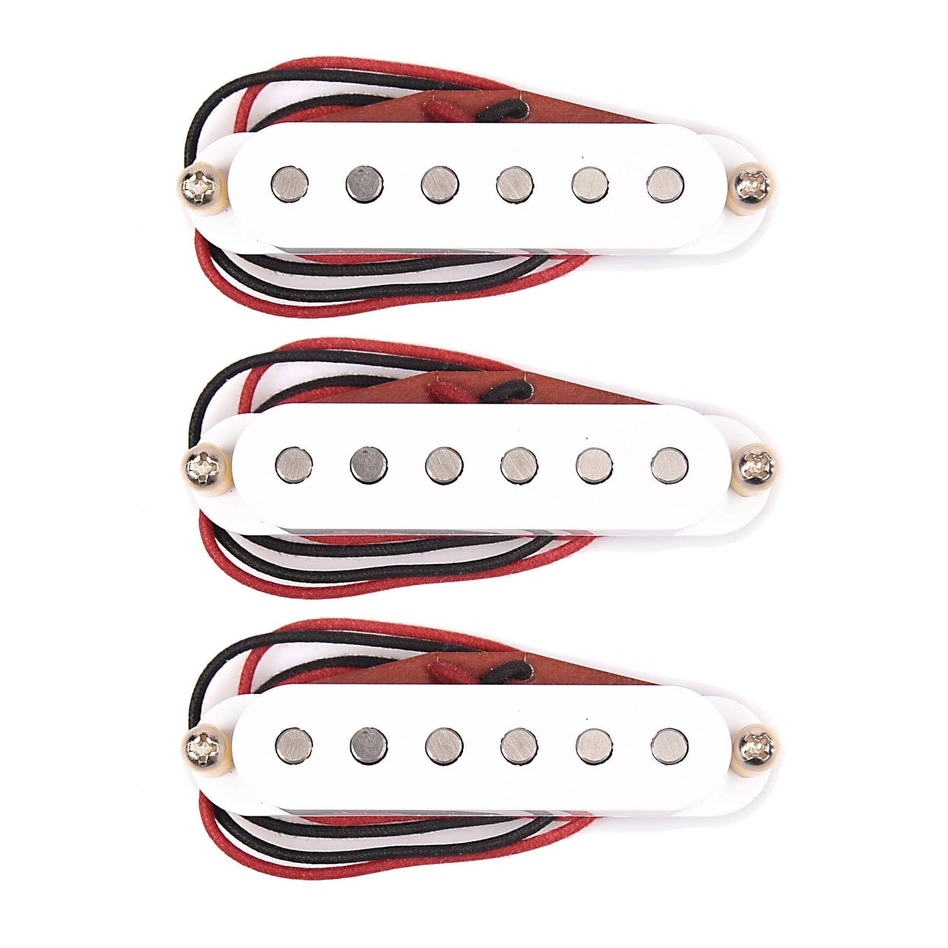 Bare Knuckle Bootcamp Strat Old Guard Pickup Set White Parts / Guitar Pickups