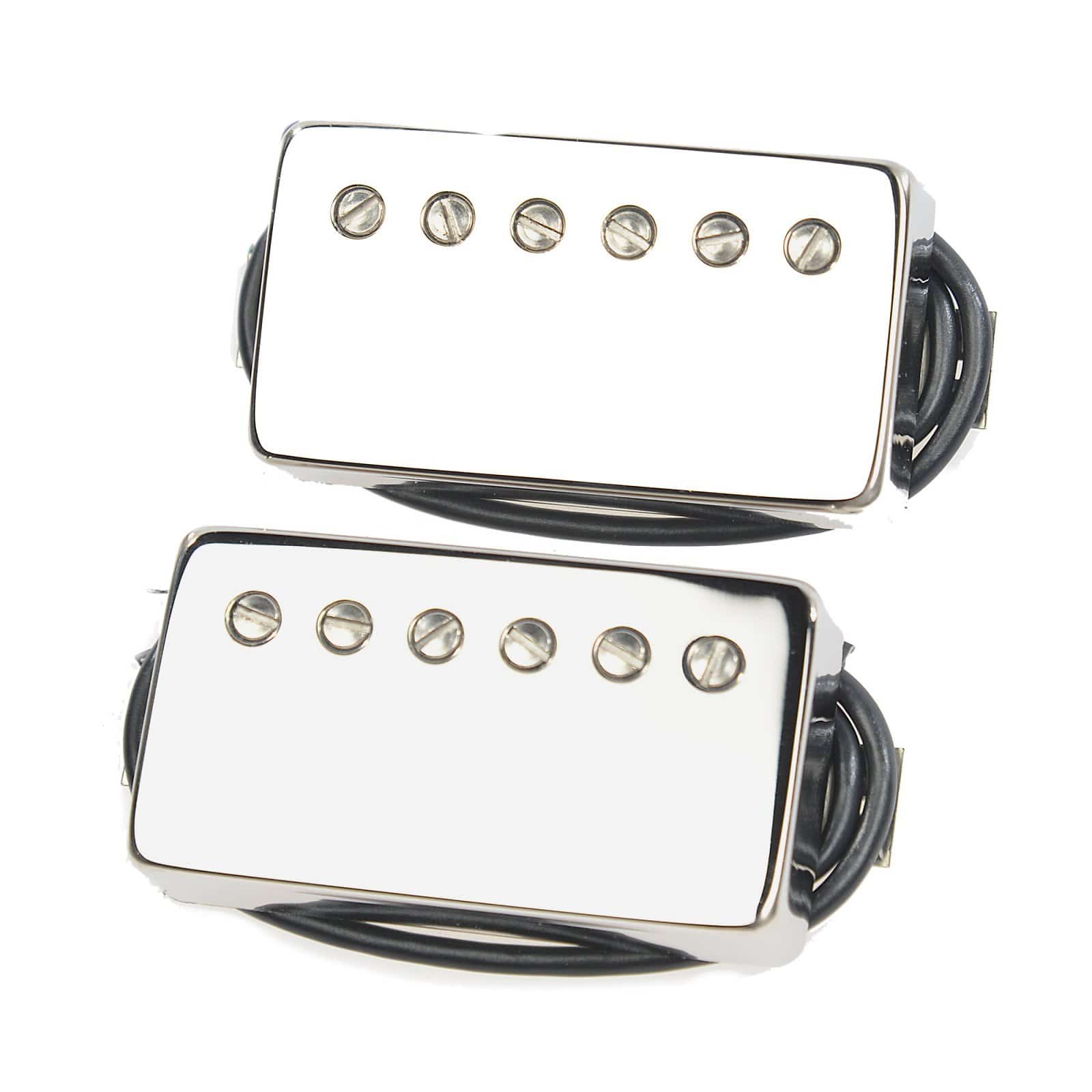 Bare Knuckle HB Aftermath Set 50mm 4-Conductor Short Leg Nickel Parts / Guitar Pickups