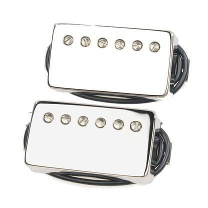 Bare Knuckle HB Aftermath Set 50mm 4-Conductor Short Leg Nickel Parts / Guitar Pickups