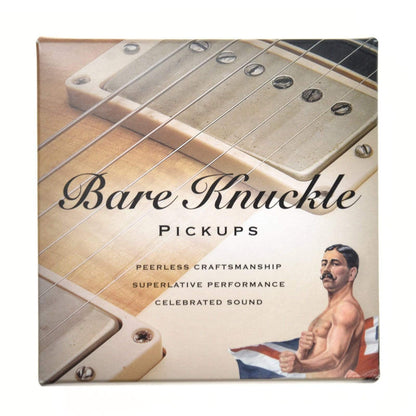 Bare Knuckle HB Stormy Monday Set 50mm 2-Conductor Long Leg Unpotted Aged Black Parts / Guitar Pickups