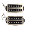 Bare Knuckle HB The Mule Set 50mm 4-Conductor Short Leg Unpotted Raw Nickel Radiator Parts / Guitar Pickups